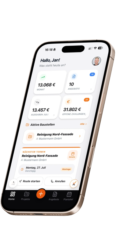 AngebotFIX App auf dem iPhone